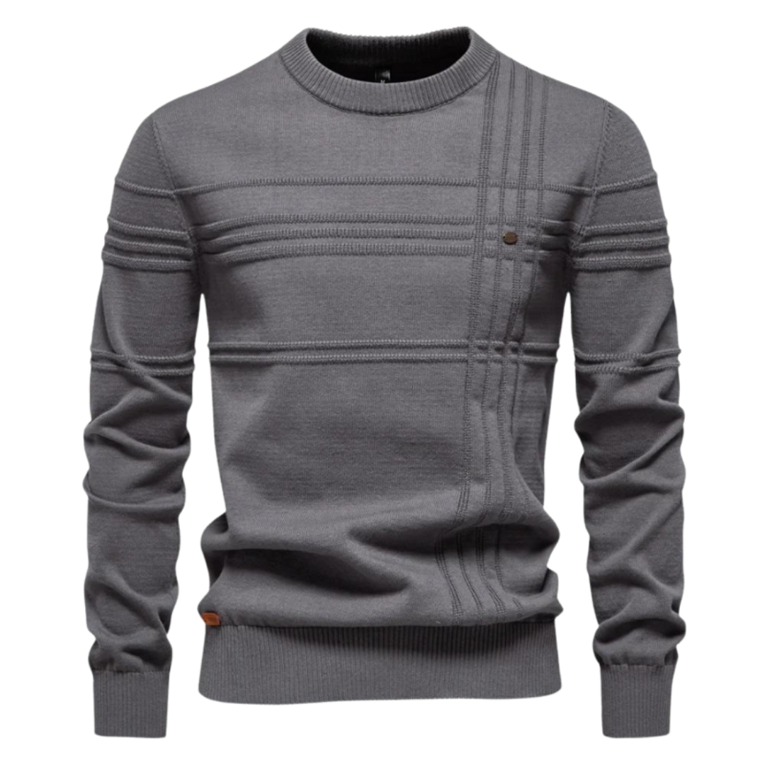 Lenoir™ | Pull élégant pour hommes avec design à carreaux