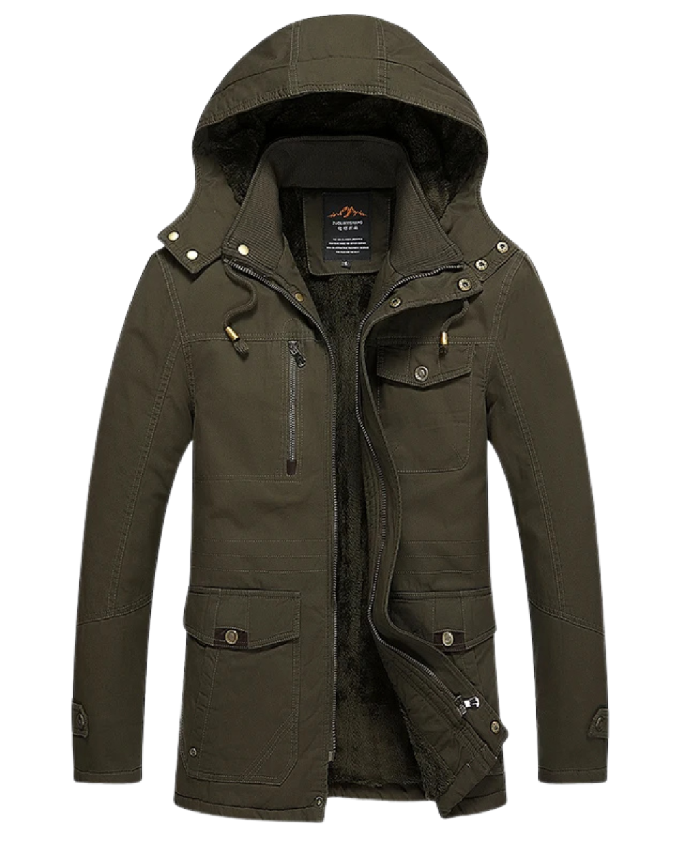 Lenoir™ | Veste d'hiver matelassée en coton élégant