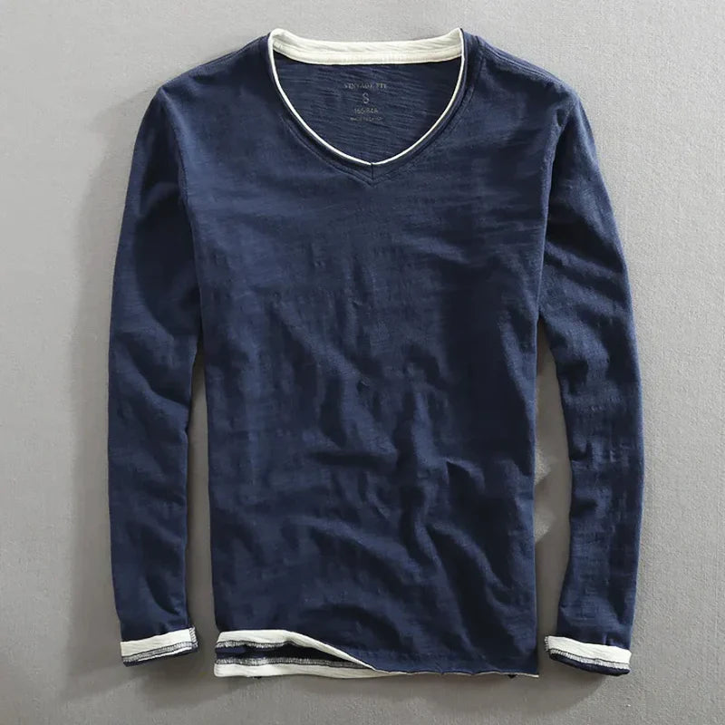 Lenoir™ | Chemise à manches longues en coton