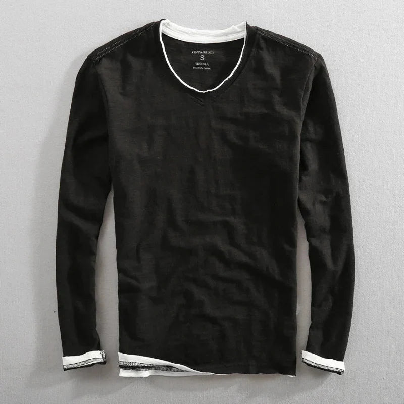 Lenoir™ | Chemise à manches longues en coton