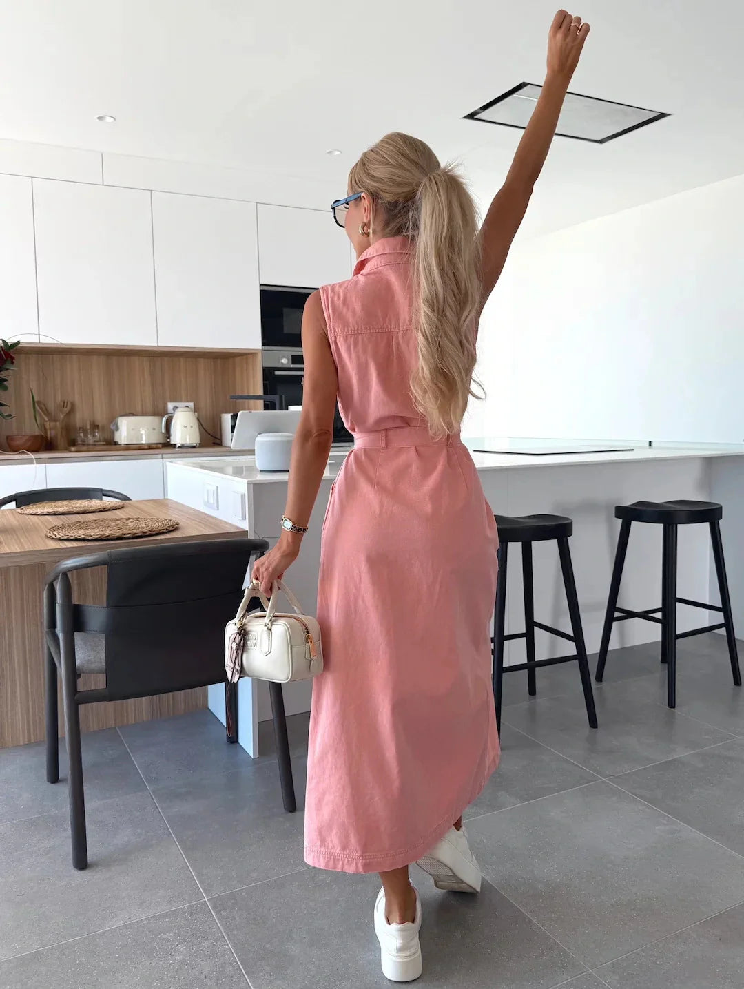 Lenoir™ | Robe longue en jean