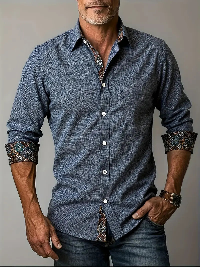 Lenoir™ | Chemise boutonnée à manches longues