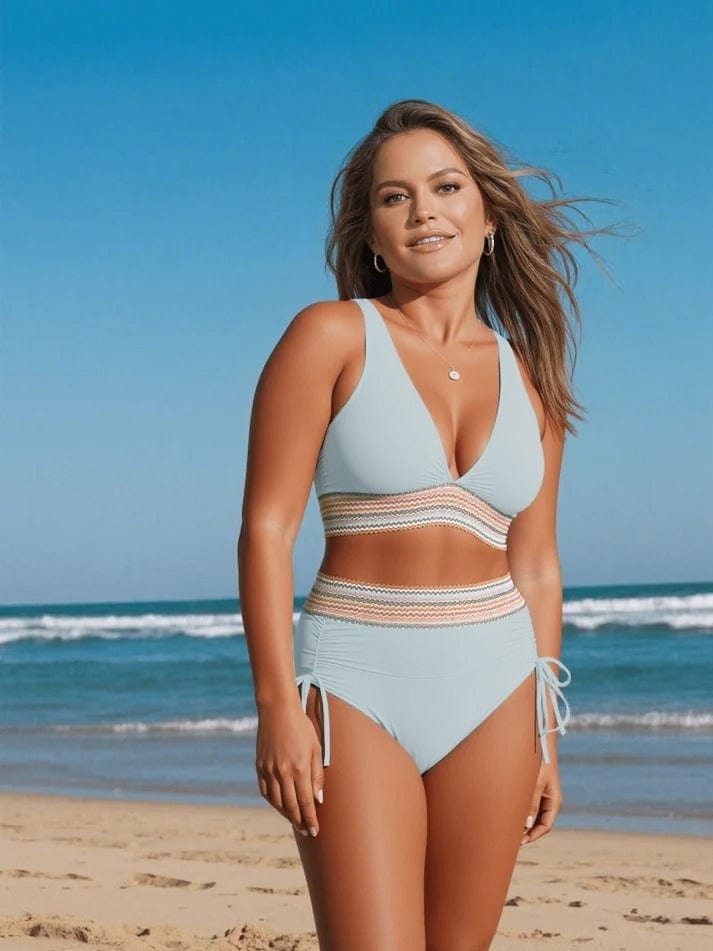 Lenoir™ | Bikini taille haute sculptant et élégant