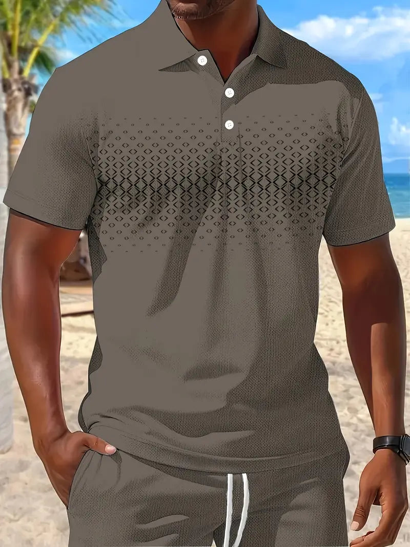 Lenoir™ | Ensemble d’été deux pièces à manches courtes