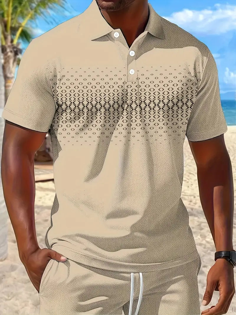 Lenoir™ | Ensemble d’été deux pièces à manches courtes