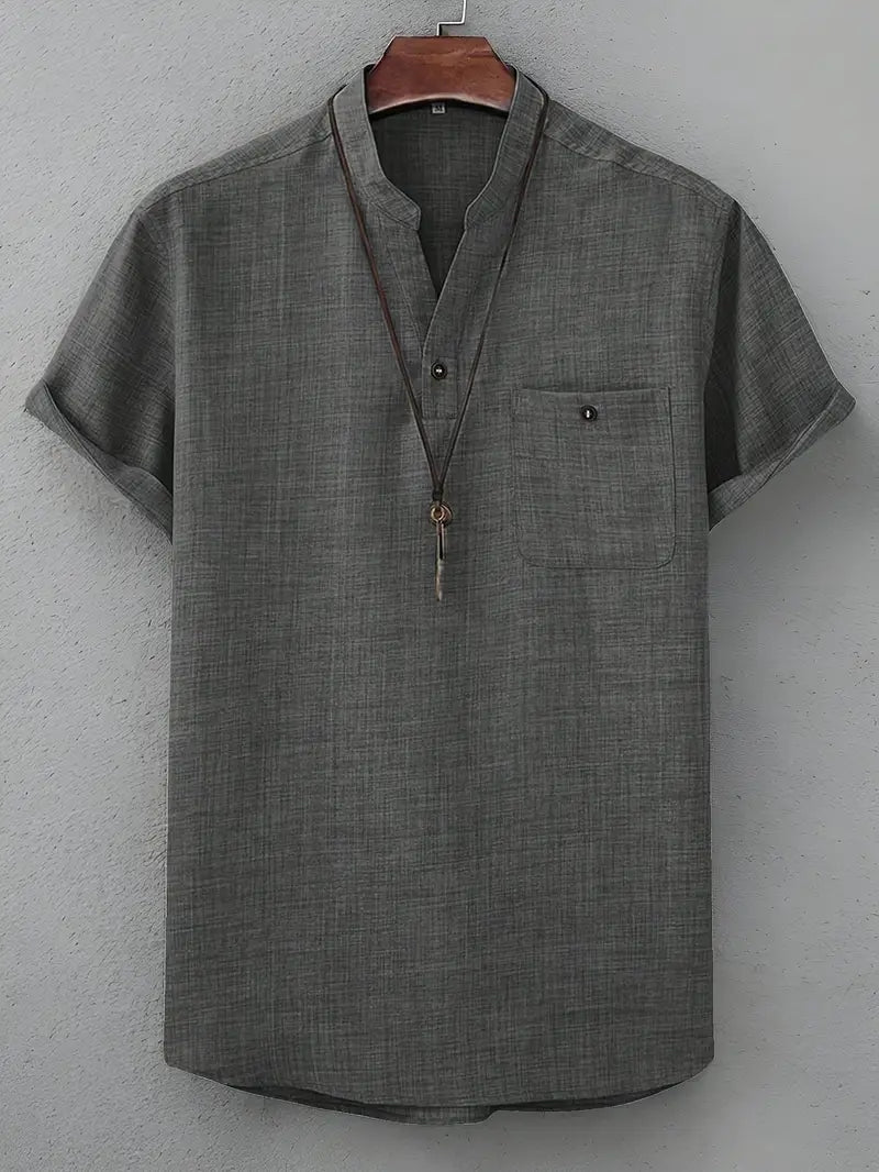 Lenoir™ | Chemise à manches courtes avec poche poitrine
