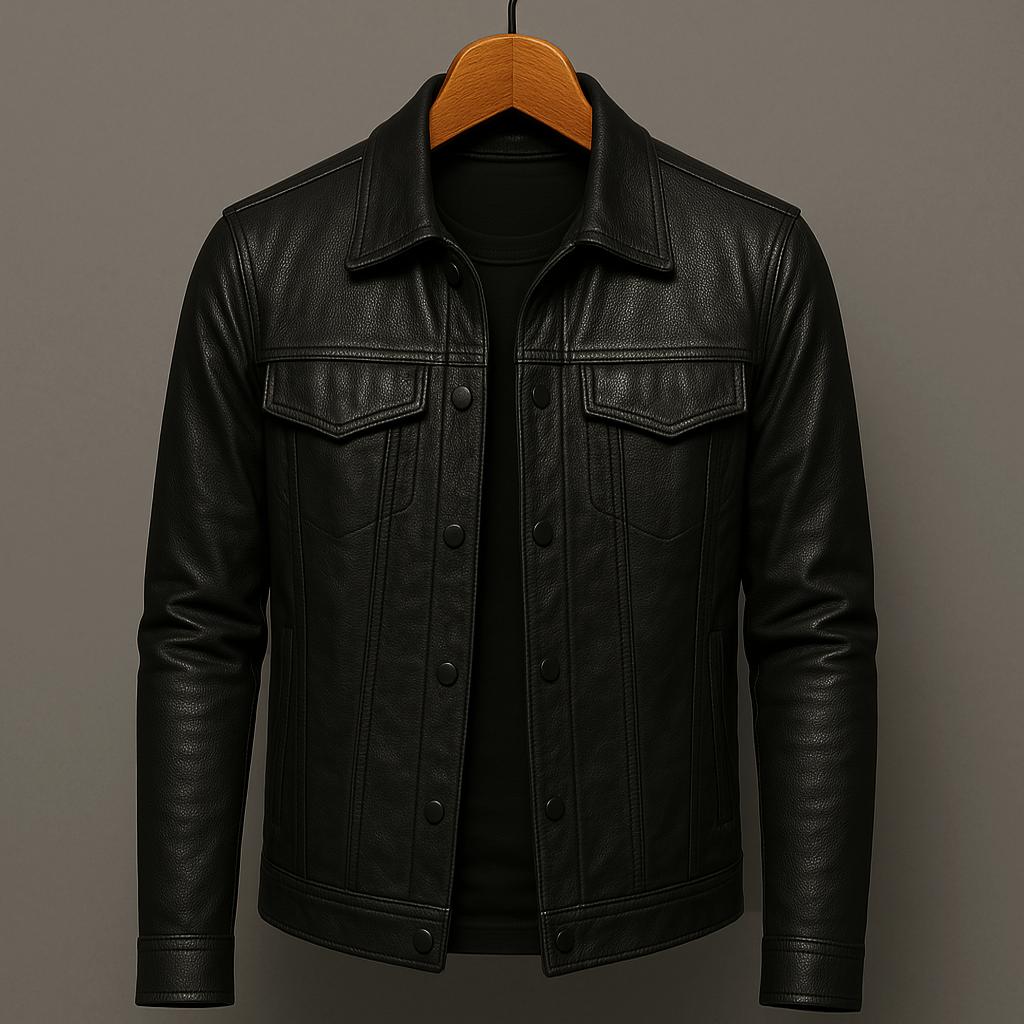 Lenoir™ | Veste de motard en cuir