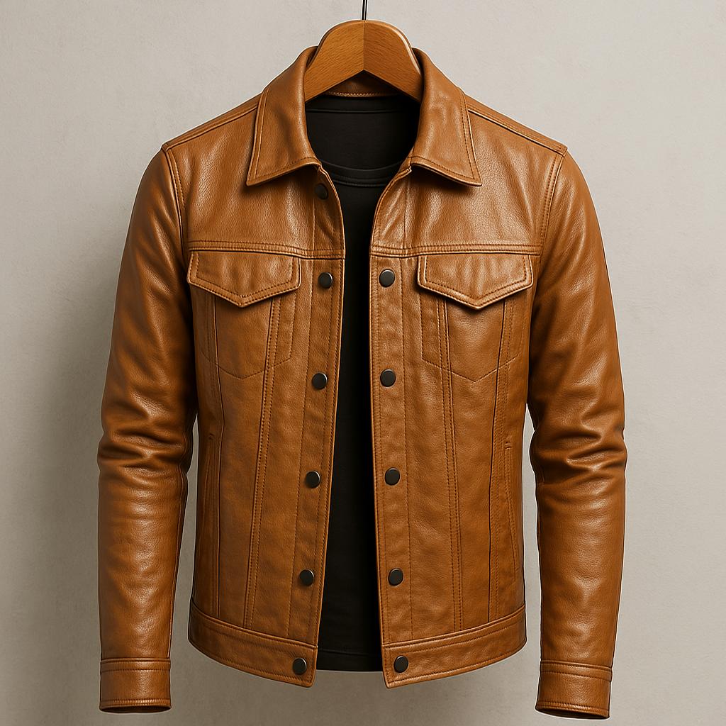 Lenoir™ | Veste de motard en cuir