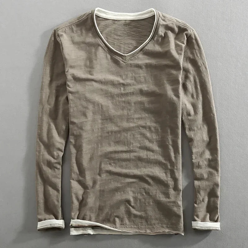 Lenoir™ | Chemise à manches longues en coton
