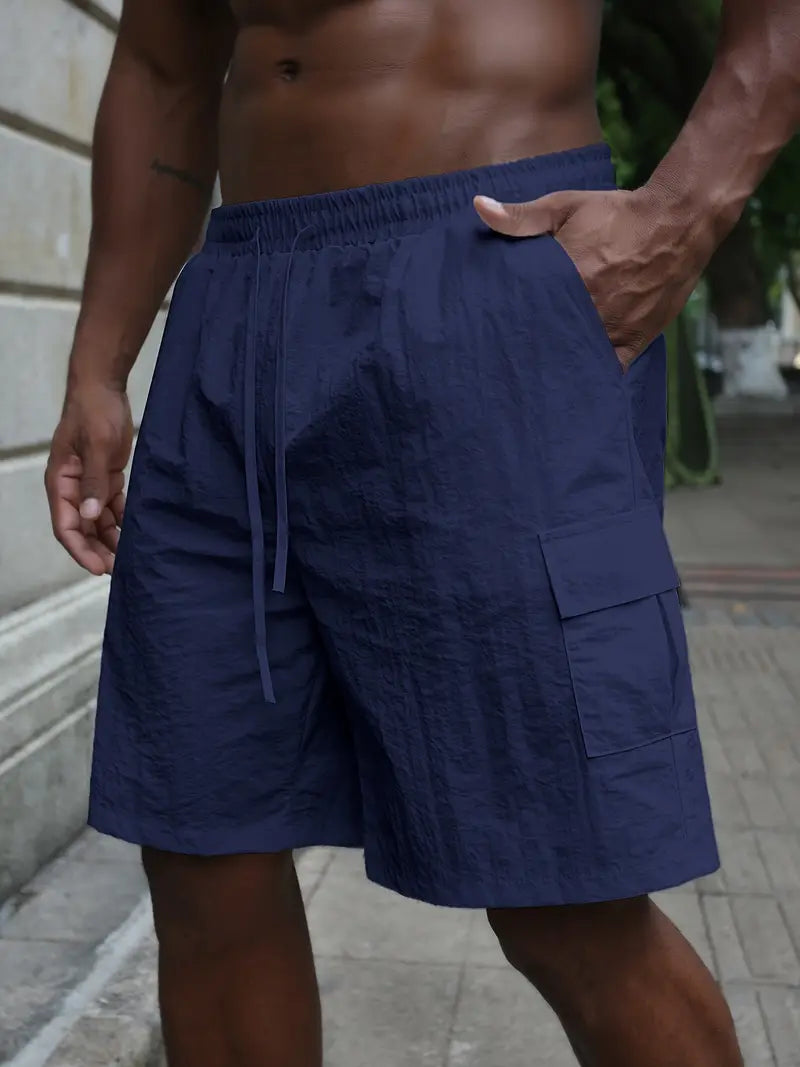 Lenoir™ | Short respirant à taille élastique