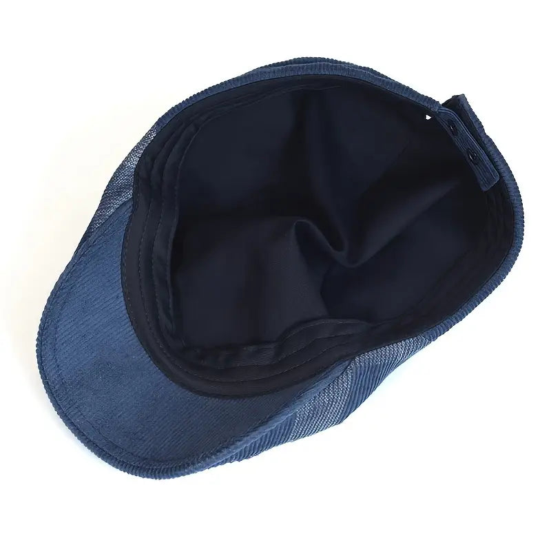 Lenoir™ | Casquette vintage en coton à carreaux