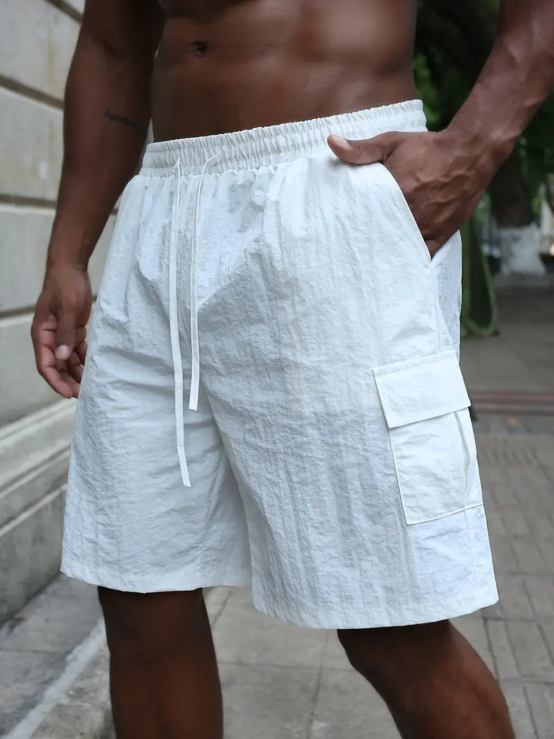Lenoir™ | Short respirant à taille élastique