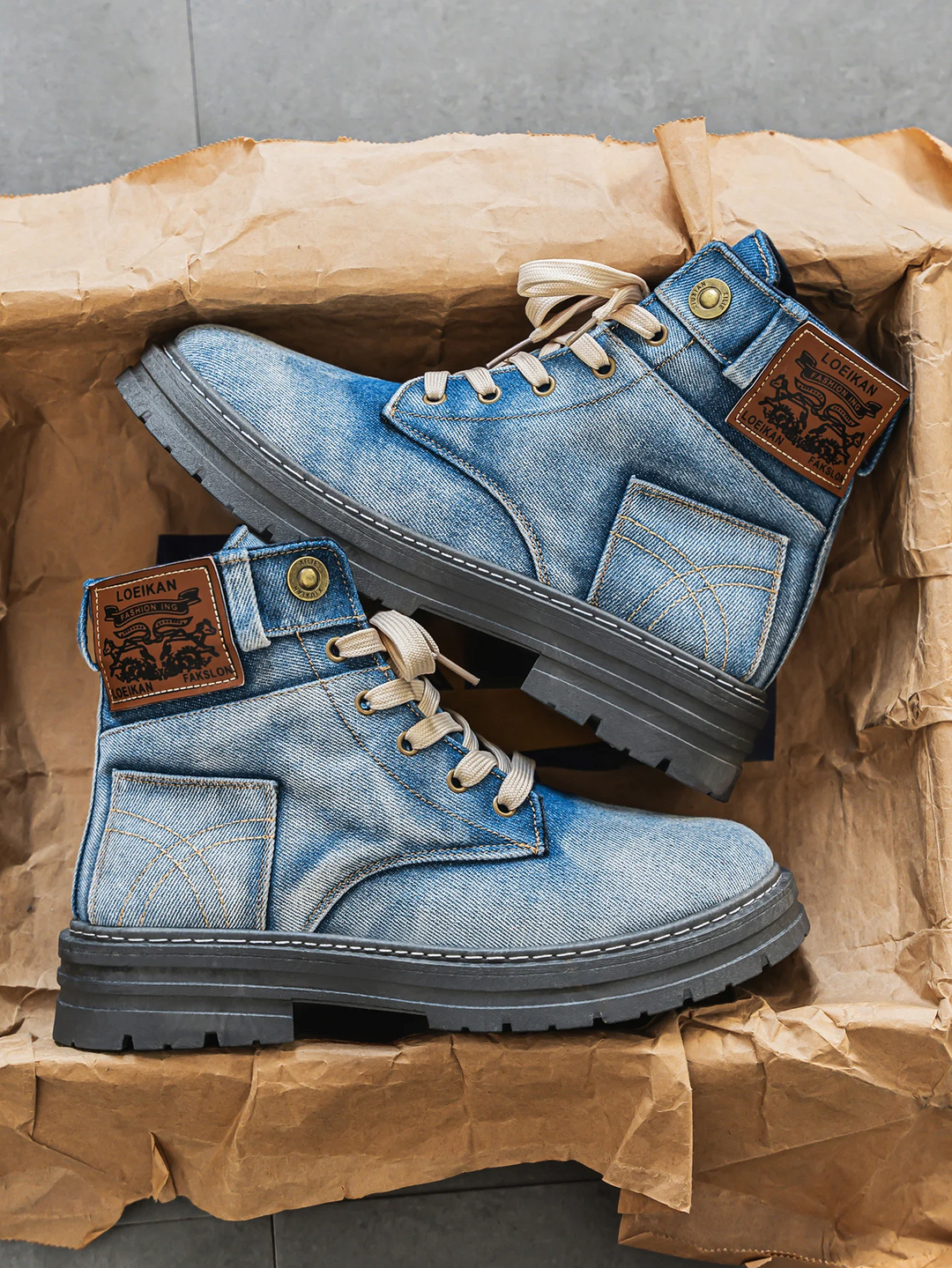 Lenoir™ | Bottes élégantes en denim