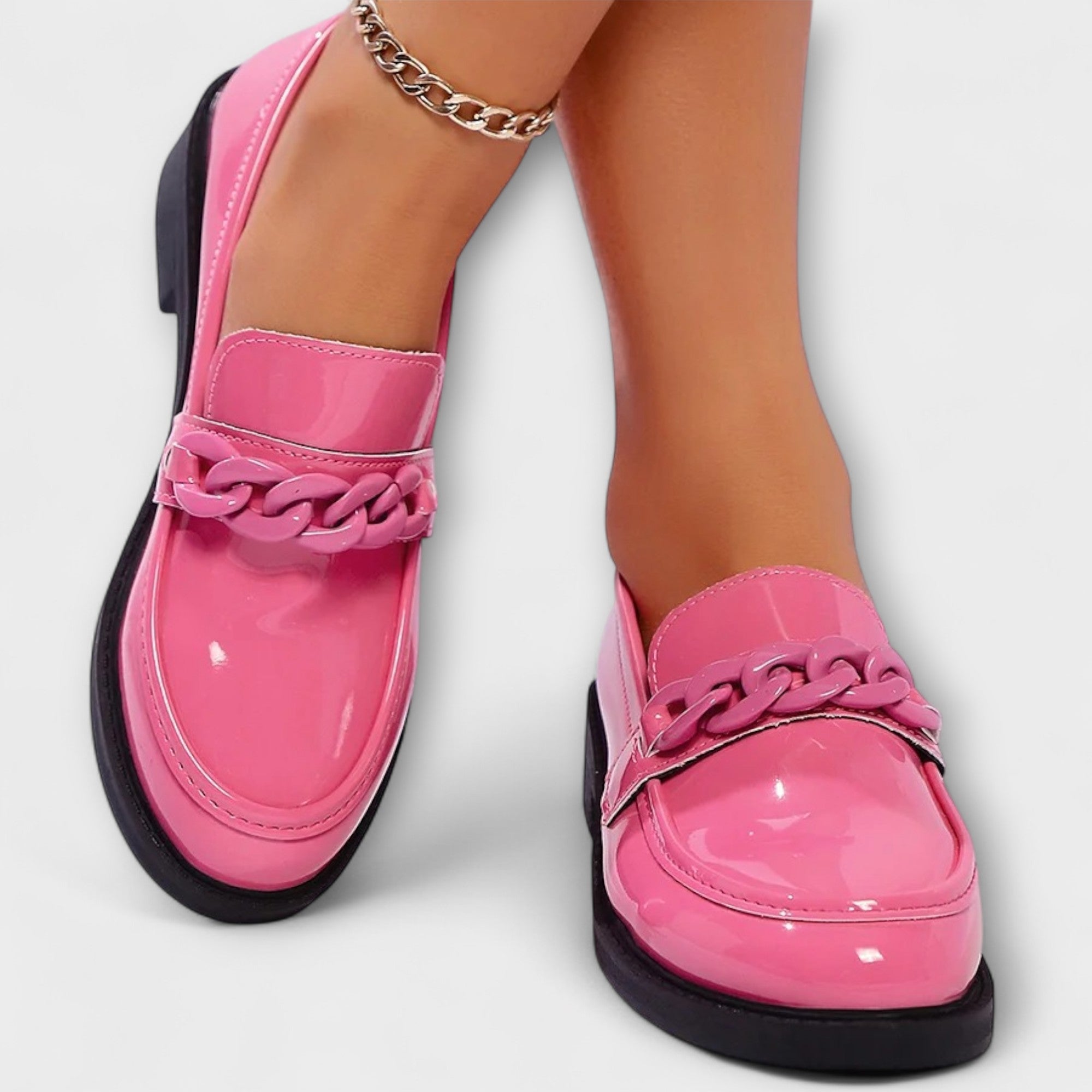 Lenoir™ | Chaussures décontractées en forme de théière, Mocassins