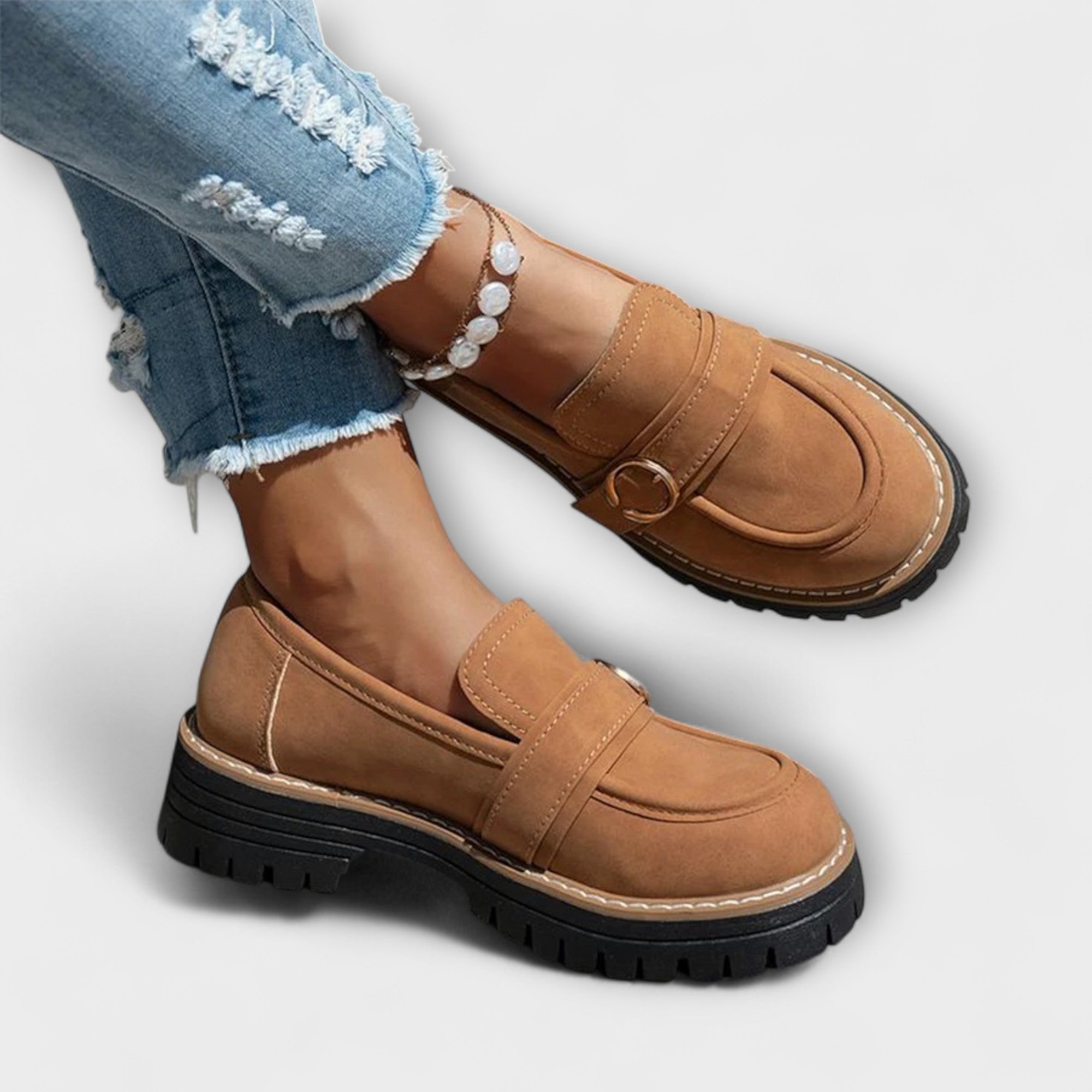 Lenoir™ | Mocassins Décontractés à Bout Rond