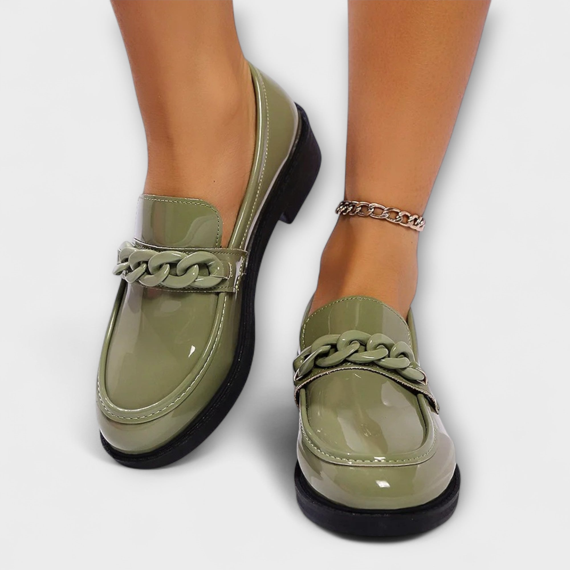 Lenoir™ | Chaussures décontractées en forme de théière, Mocassins