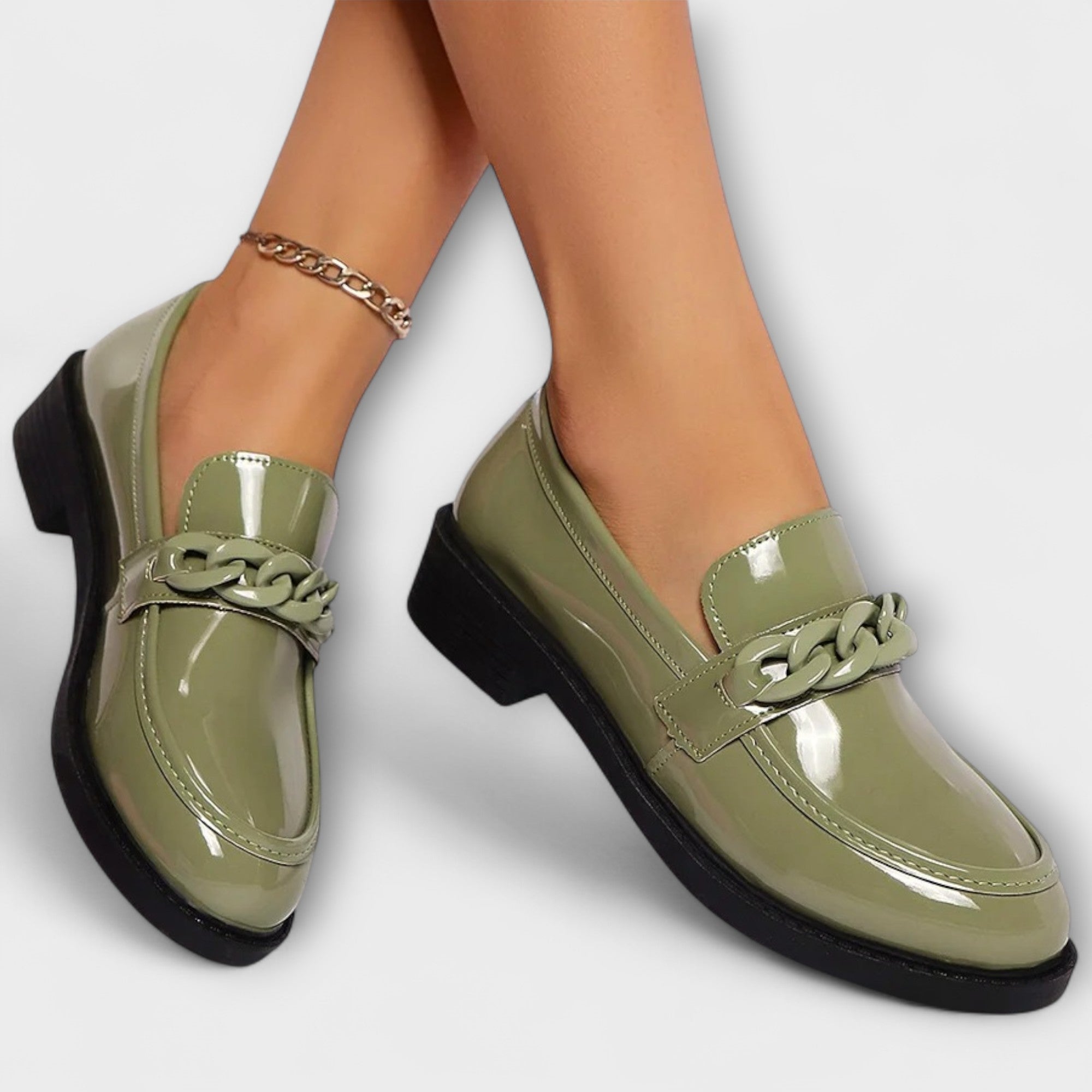 Lenoir™ | Chaussures décontractées en forme de théière, Mocassins