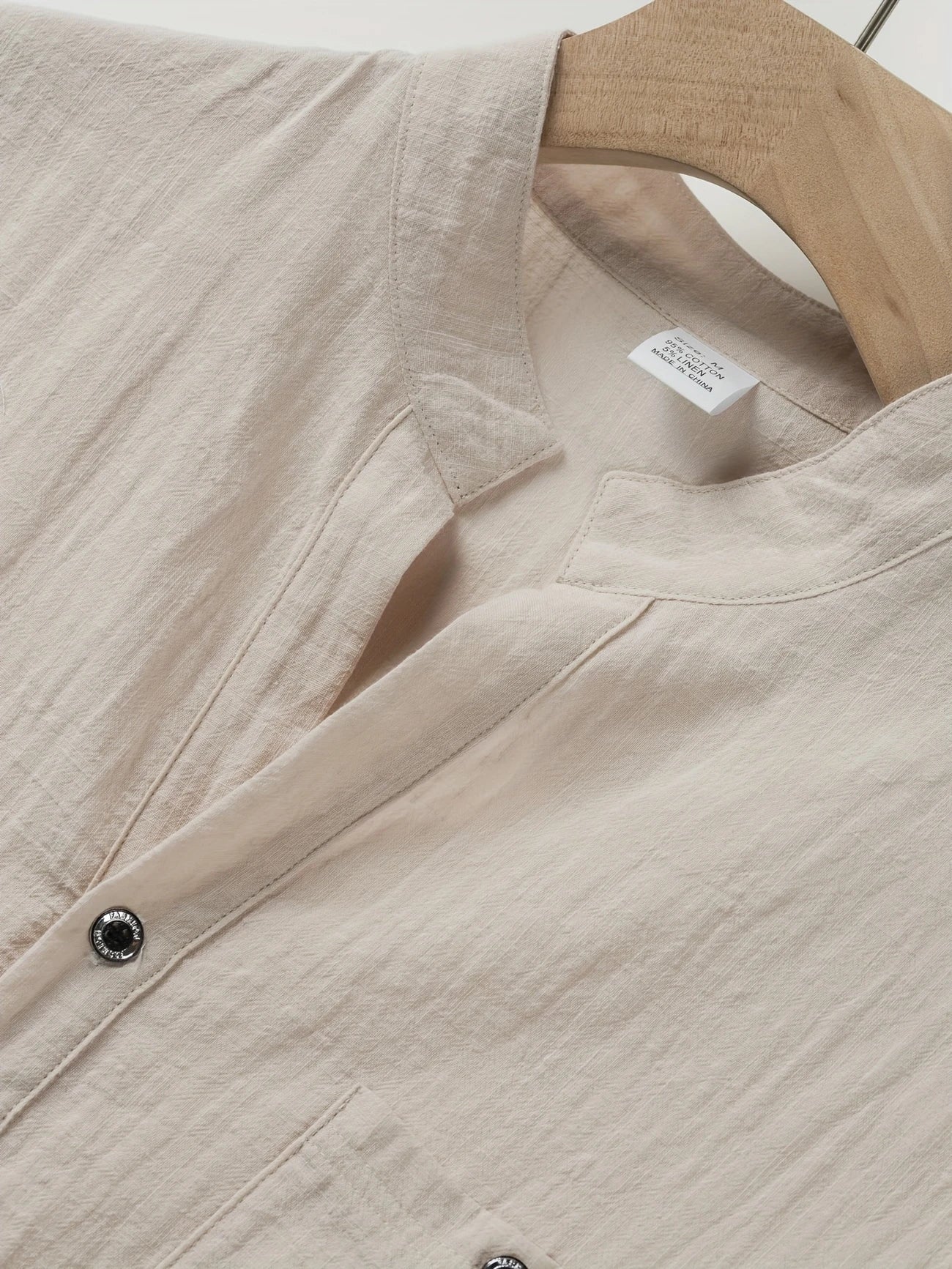 Lenoir™ | Chemise décontractée à manches courtes boutonnée