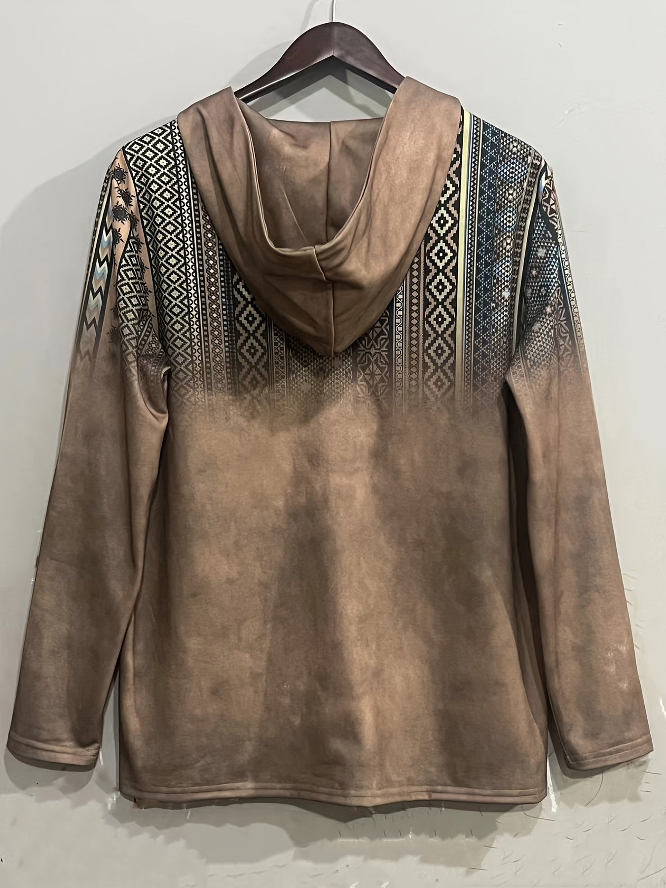 Lenoir™ | Sweat à capuche décontracté avec impression 3D