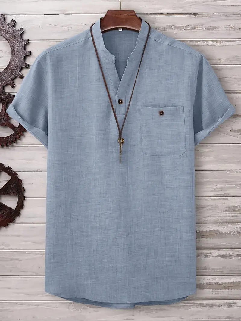 Lenoir™ | Chemise à manches courtes avec poche poitrine