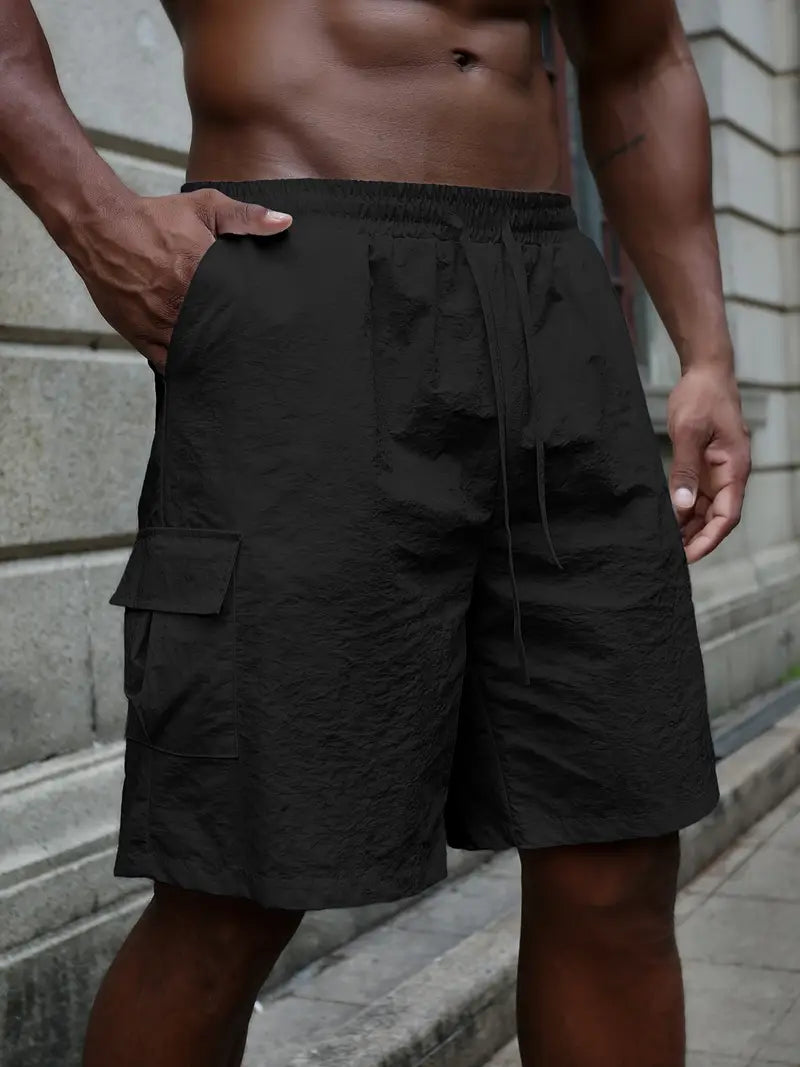 Lenoir™ | Short respirant à taille élastique
