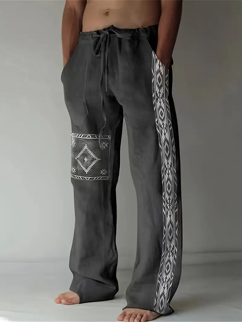Lenoir™ | Pantalon ethnique à poches