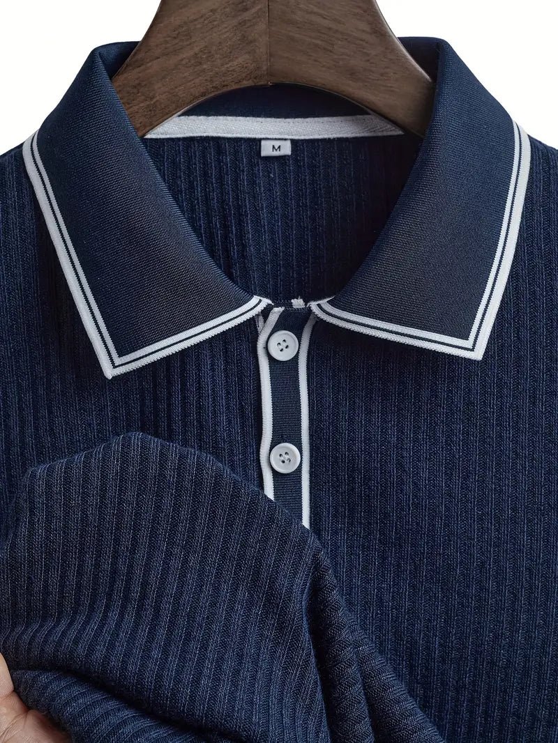 Lenoir™ | Polo élégant à manches courtes