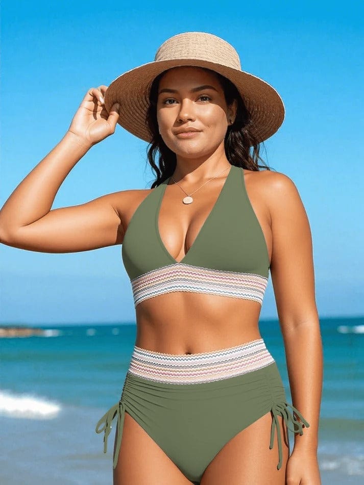 Lenoir™ | Bikini taille haute sculptant et élégant