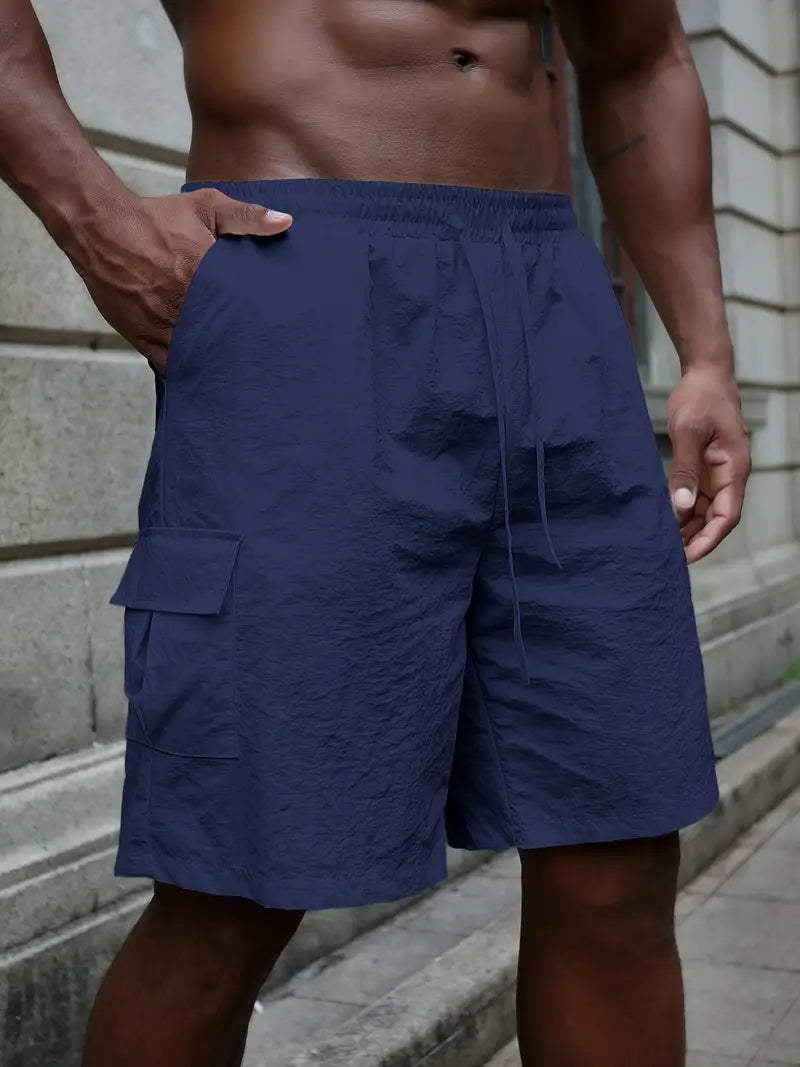 Lenoir™ | Short respirant à taille élastique