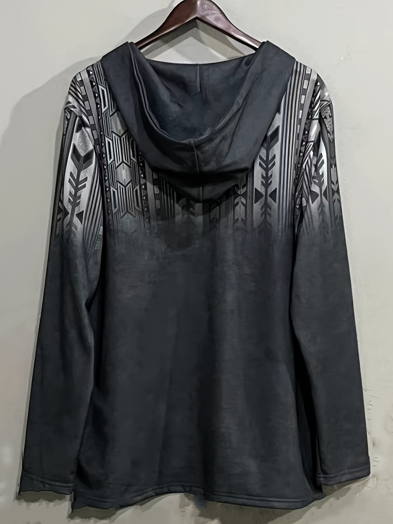 Lenoir™ | Sweat à capuche décontracté avec impression 3D