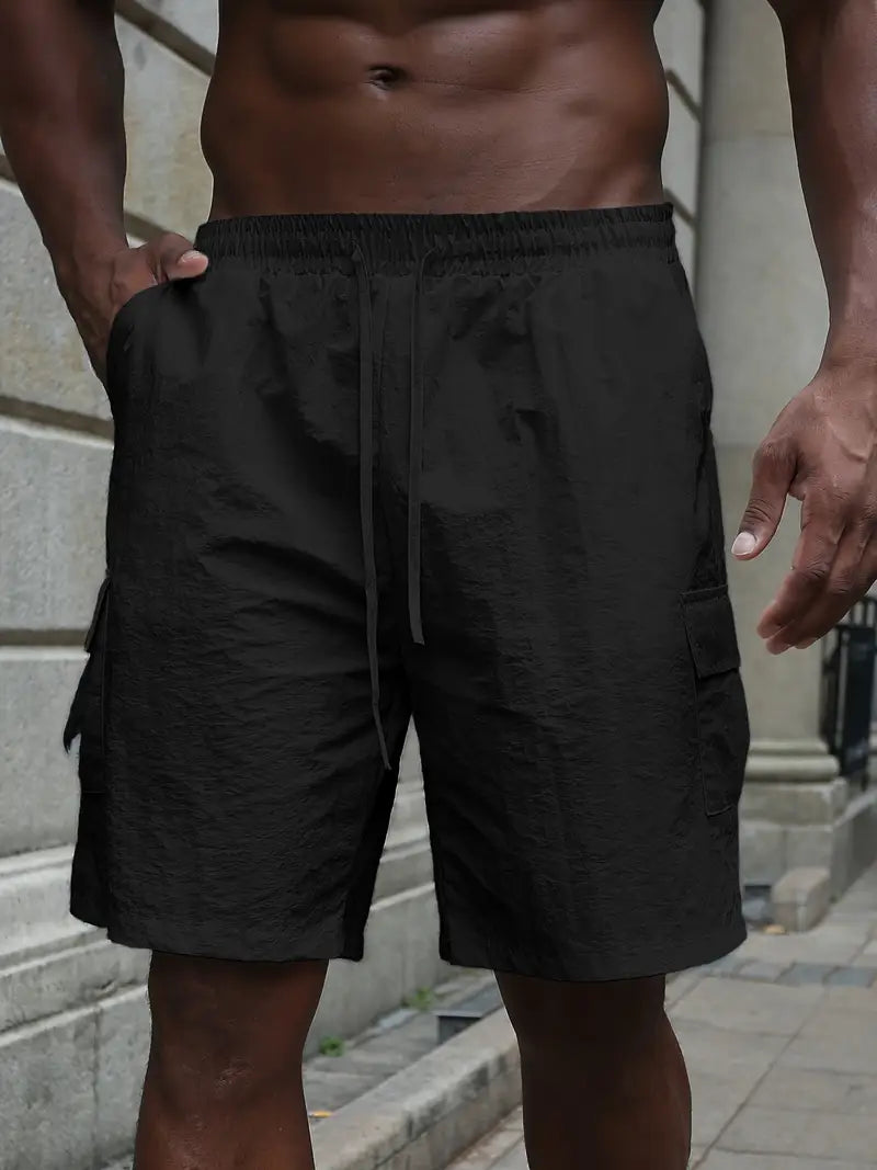 Lenoir™ | Short respirant à taille élastique