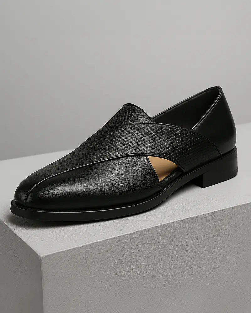 Lenoir™ | Mocassins en cuir véritable