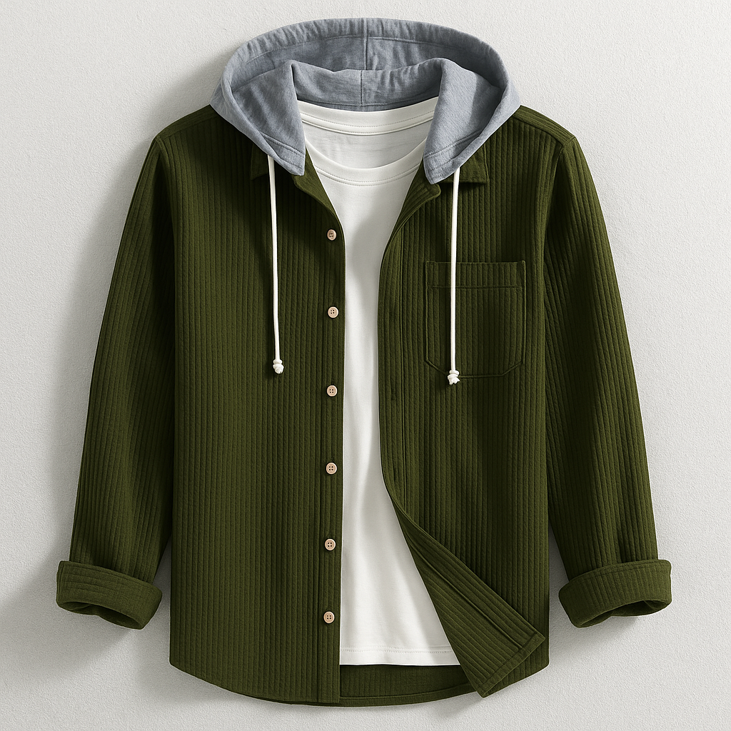 Lenoir™ | CHEMISE DE LUXE AVEC CAPUCHE