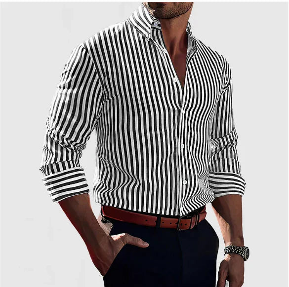 Lenoir™ | Chemise à rayures affirmées