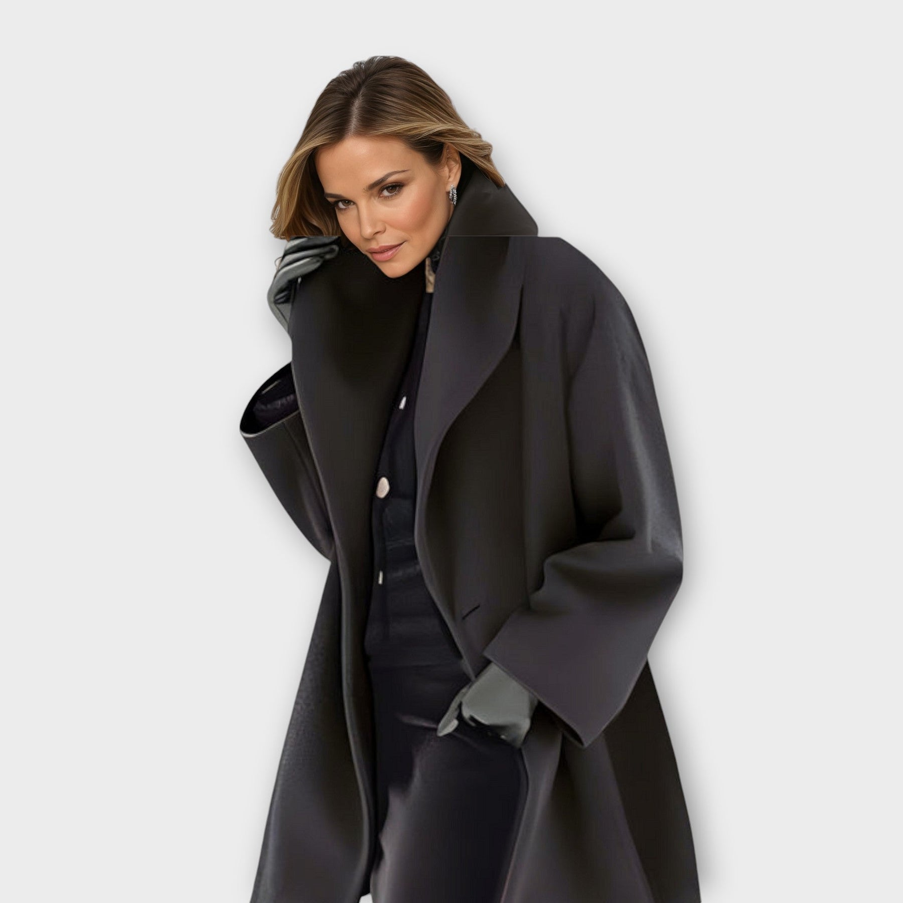 Lenoir™ | Manteau veste coupe-vent de luxe en laine