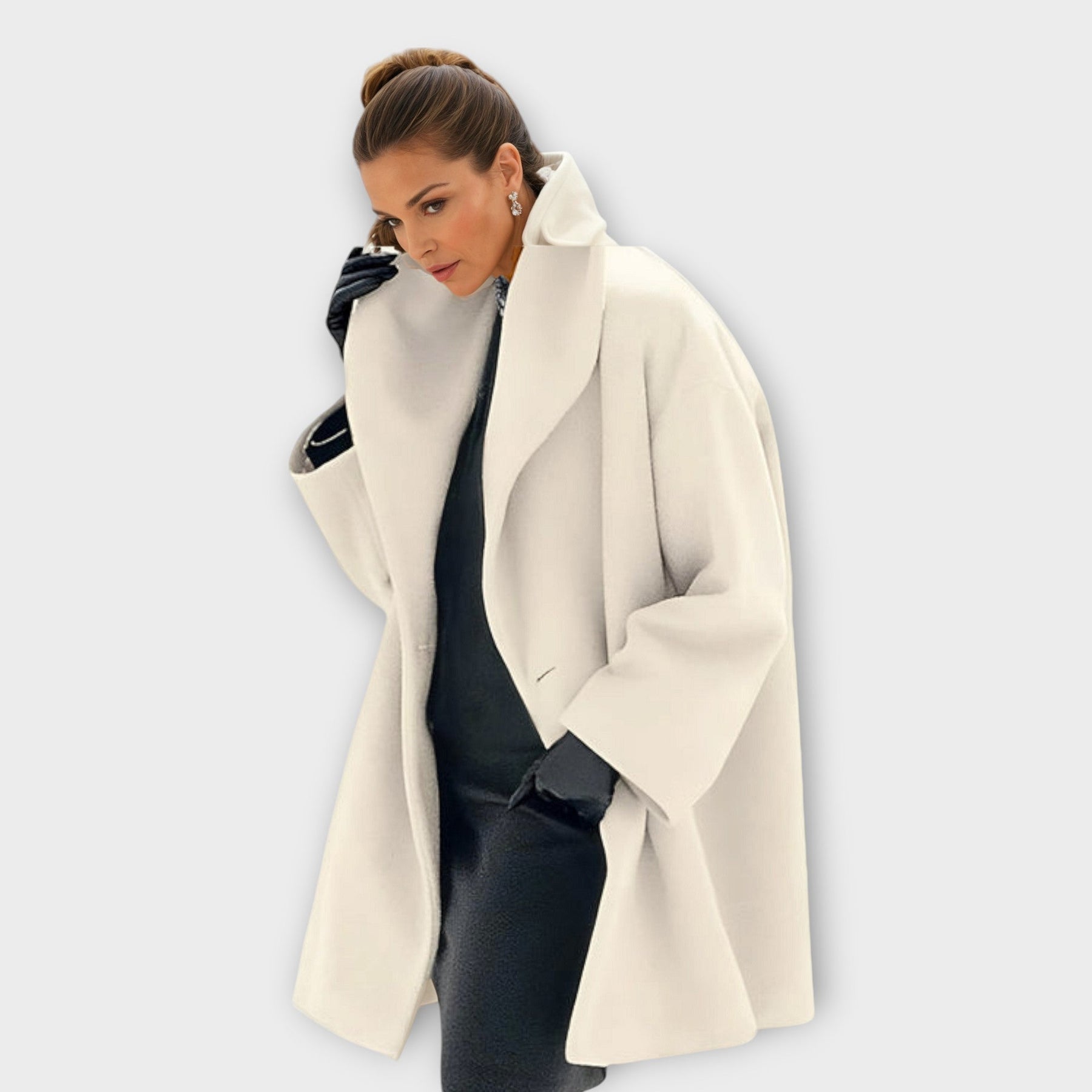 Lenoir™ | Manteau veste coupe-vent de luxe en laine