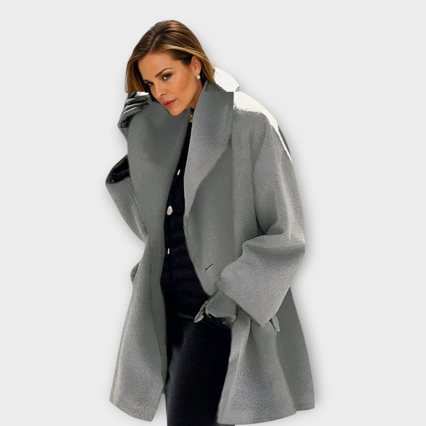 Lenoir™ | Manteau veste coupe-vent de luxe en laine