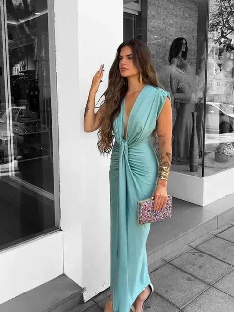 Lenoir™ | Robe Drapée Élégante