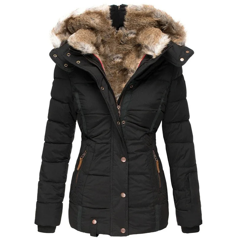 Lenoir™ | Manteau d'hiver chaud avec doublure en fourrure