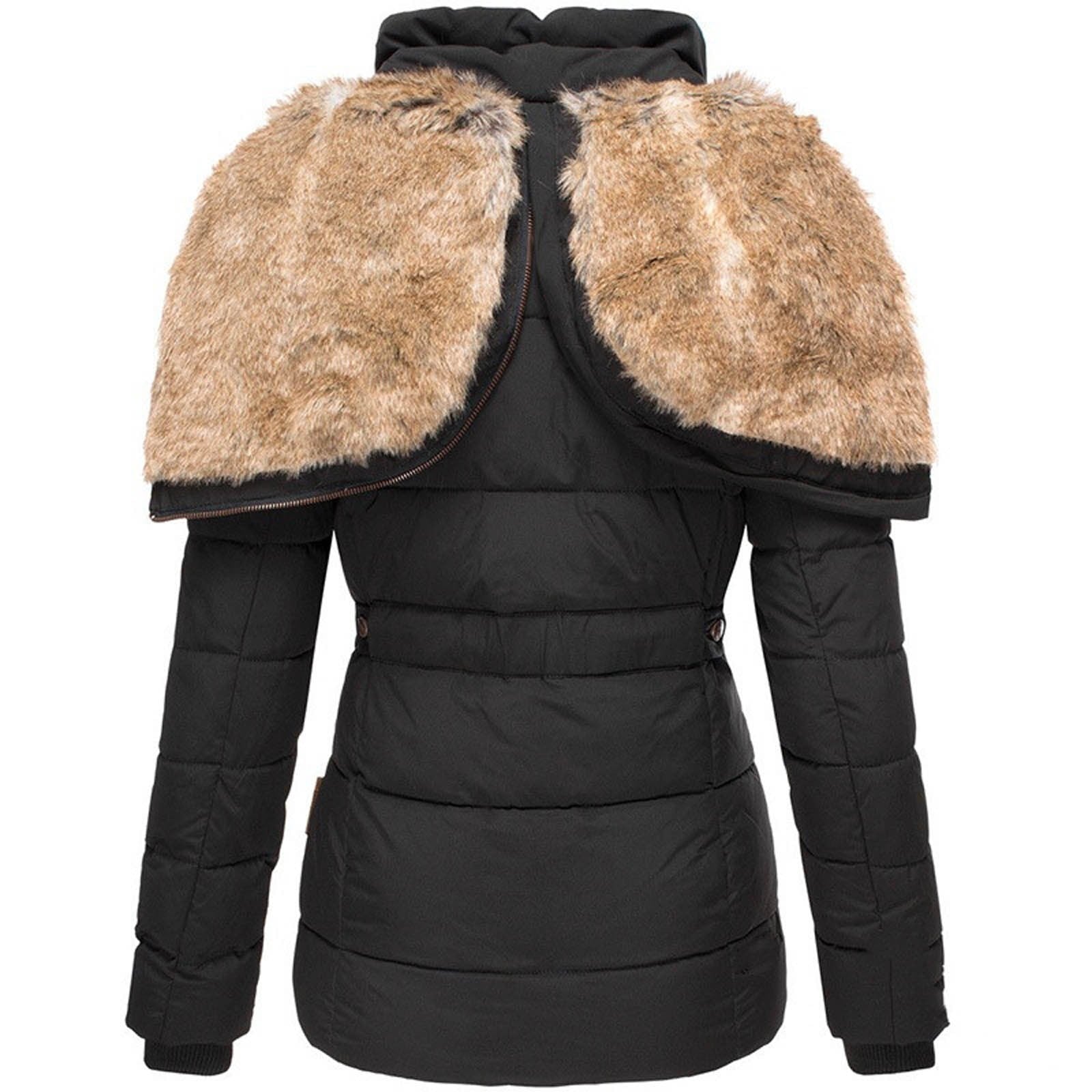 Lenoir™ | Manteau d'hiver chaud avec doublure en fourrure