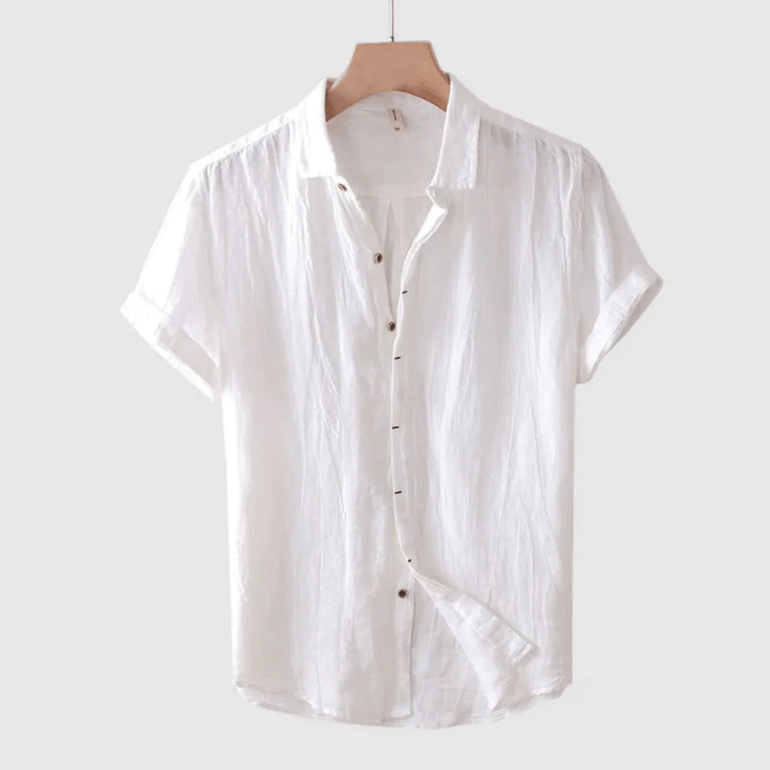 Lenoir™ | Chemise élégante à manches courtes avec boutons