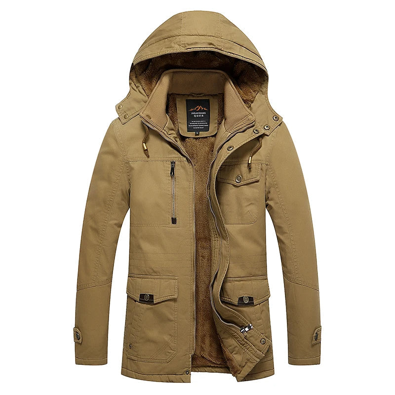 Lenoir™ | Veste d'hiver matelassée en coton élégant