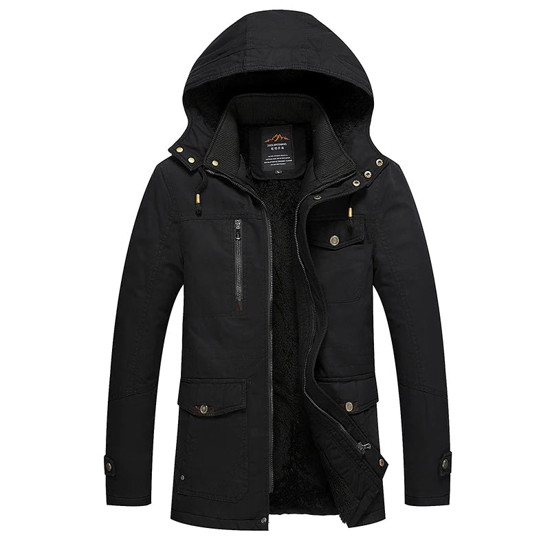 Lenoir™ | Veste d'hiver matelassée en coton élégant
