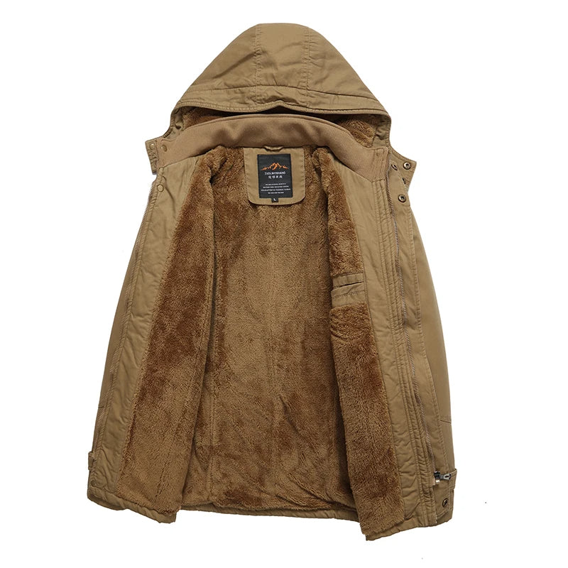 Lenoir™ | Veste d'hiver matelassée en coton élégant
