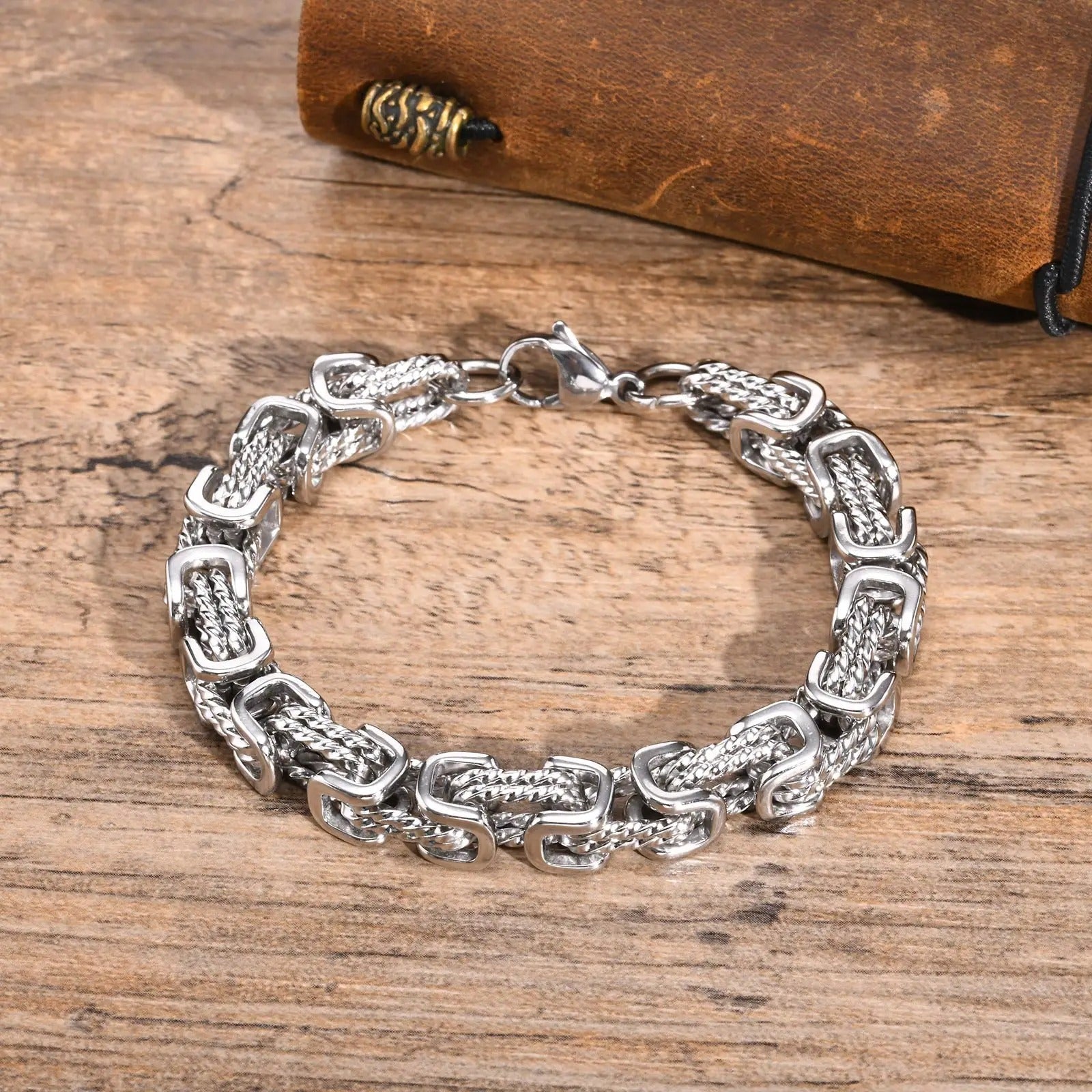 Lenoir™ | Bracelet en chaîne forgée