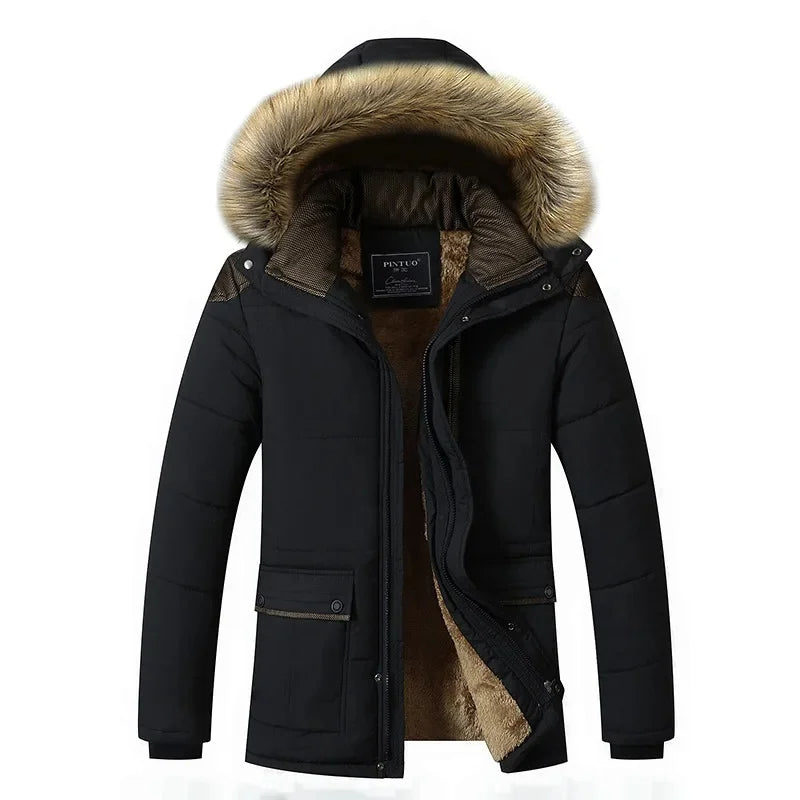 Lenoir™ | Veste d'hiver en polaire matelassée élégante