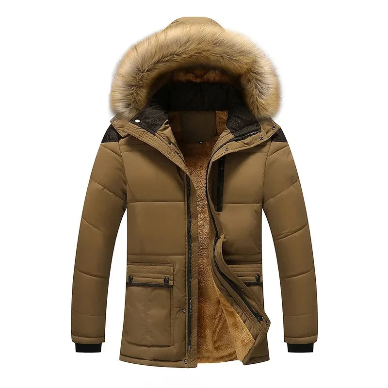 Lenoir™ | Veste d'hiver en polaire matelassée élégante